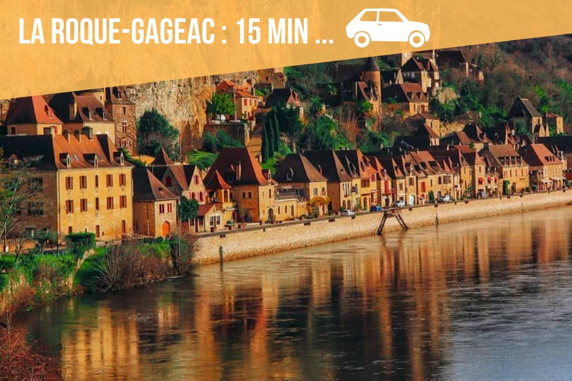 3 Pieces, Climatise, Calme, 100M Du Centre, Parking, "Lyriade" サルラ・ラ・カネダ エクステリア 写真